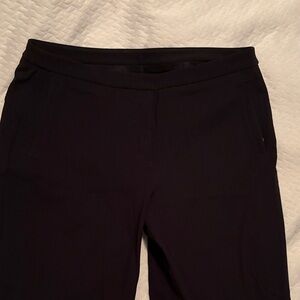 Lululemon Athletica On The Move Black Straight Leg Pants
